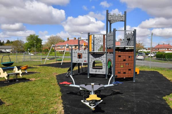 The new play park is located in Parthian Avenue, Wyberton.