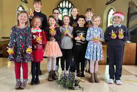 Kirkby on Bain C of E  Primary School's spiritual gang.