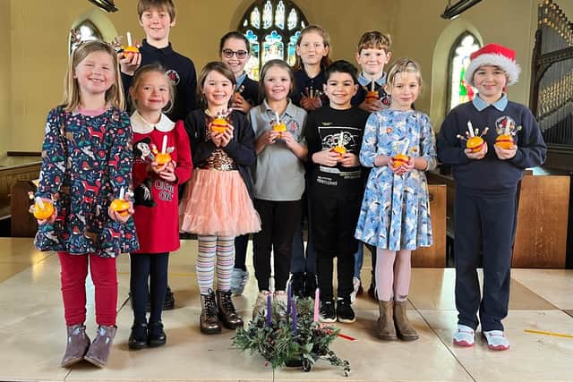 Kirkby on Bain C of E Primary School's spiritual gang.