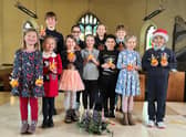 Kirkby on Bain C of E  Primary School's spiritual gang.