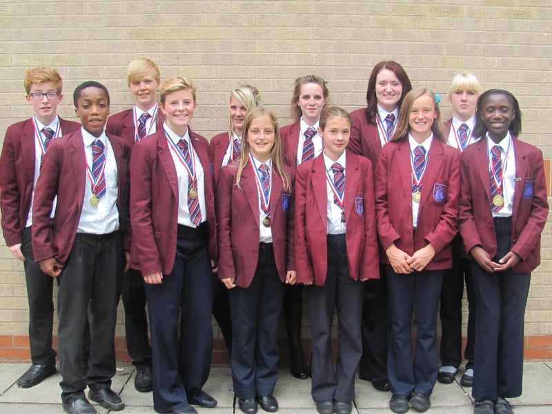 Pupils from Horncastle’s Queen Elizabeth Grammar School won a number of events at the Coastal and Wolds Athletics Championships at the King George V Stadium, in
Grimsby, 10 years ago.