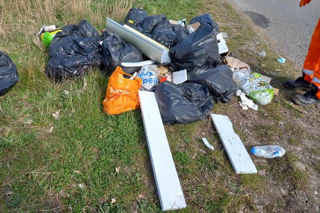 A Gainsborough man who stored waste at his home which was later fly-tipped has been fined