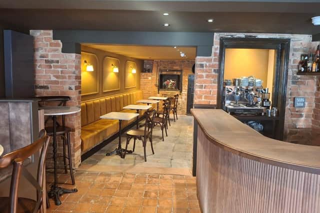 The Old Bakery - bar and seating area