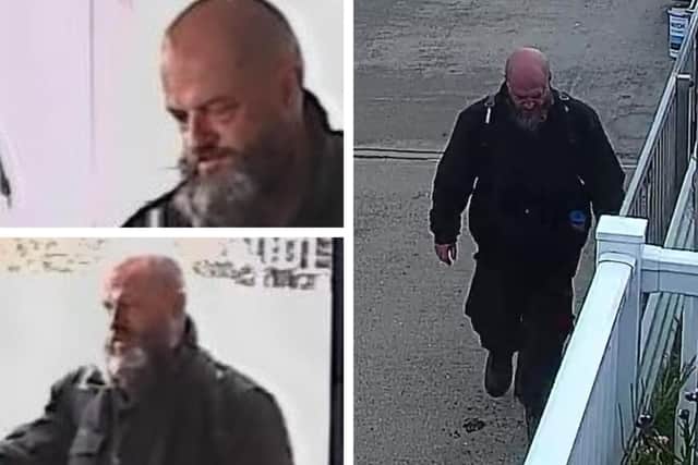 New images released by Lincolnshire Police in the search for Aaron Wood, 54.