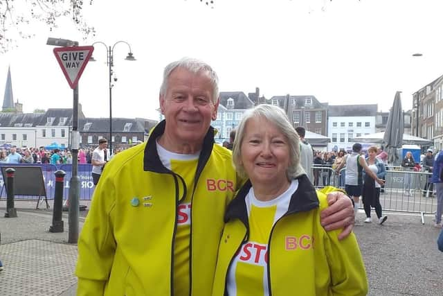 Barry and Janet Norton at King's Lynn.