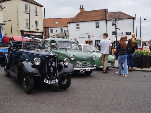 All ages turned out to see the cars