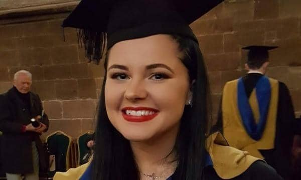 Dr Paige Kendall Duckenfield at her graduation.