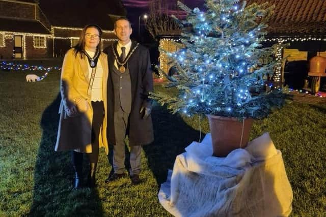 The Village Church Farm museum in Skegness looked at its sparking best for Twinkle Night event. Mayor and Mayoress of Skegness Coun Adrian Findley and Sarah Staples went along to have a look.