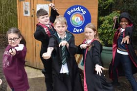 A group of Harry Potter fans at Park Academy