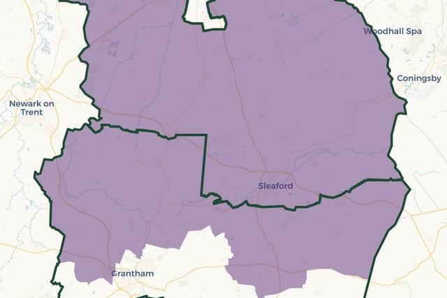 Sleaford & North Hykeham will be shrinking constituency size.