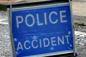 Two injured after van collision near Caythorpe.