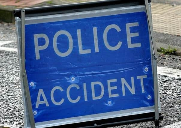 Two injured after van collision near Caythorpe.