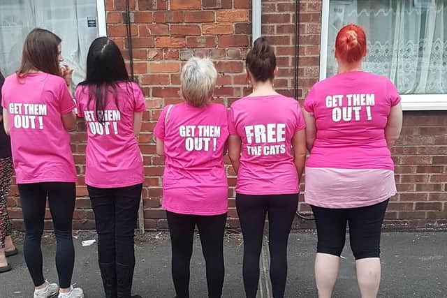 Protestors are calling for the RSPCA to step in