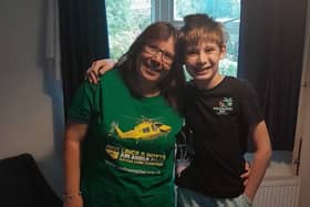 Reuben and mum Suzanne