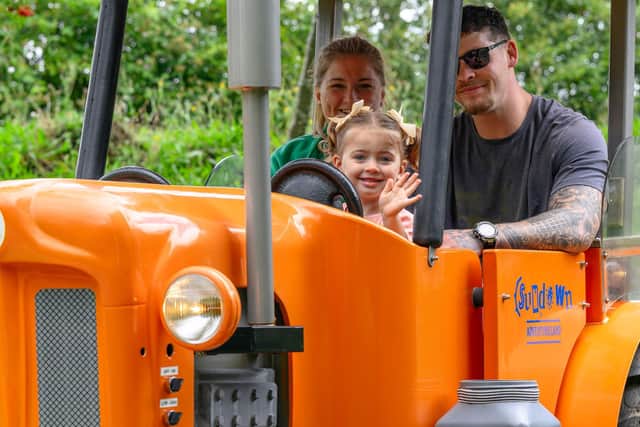 Families at Sundown Adventureland