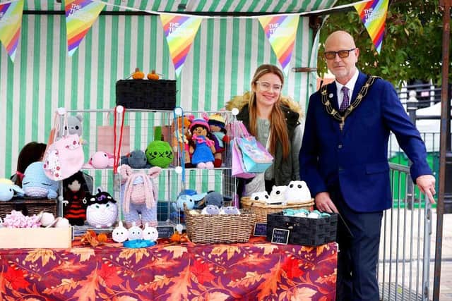 Teenage entrepreneurs made over £1,600 in a single day at Lincoln’s Teenage Market.