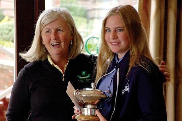 Great Scott! Abigail scoops Butlin Trophy