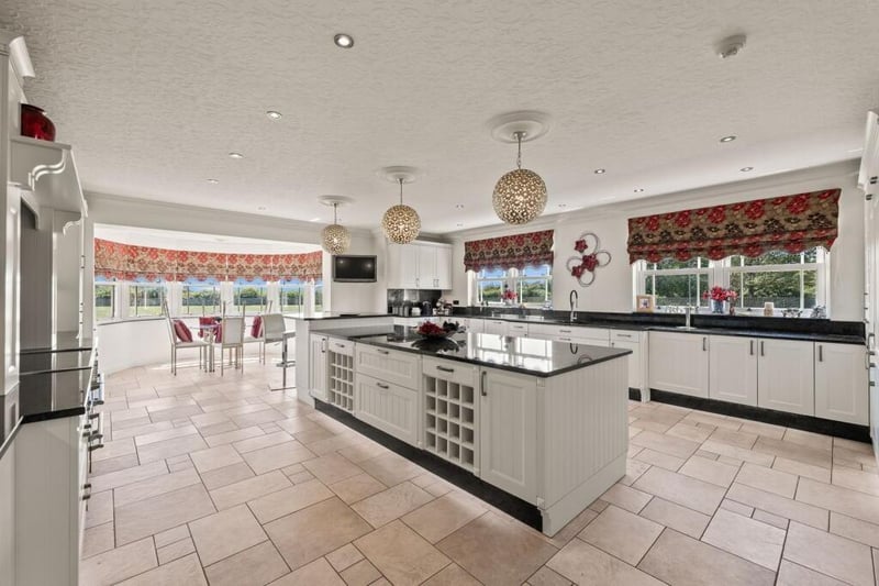 The dining kitchen.