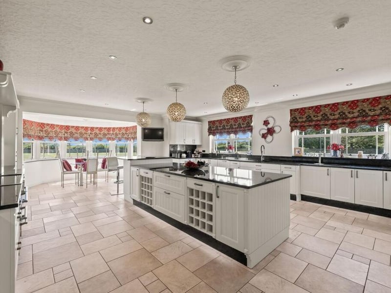 The dining kitchen.