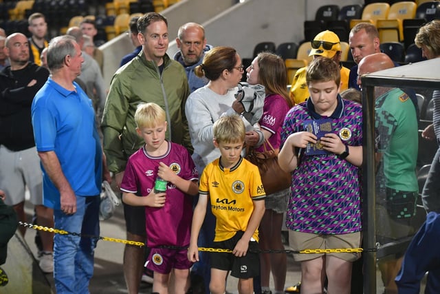 Boston United impressed in their midweek win over Notts County