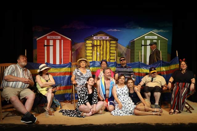 A shot from rehearsals of Sand Castles. Photo: Rich Dutton