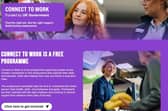 The Connect to Work website.