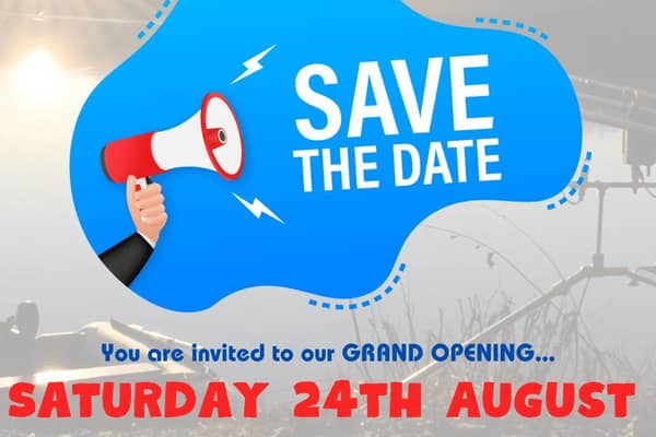 GRAND OPENING at New Tackle Shop in Horncastle, Lincs.