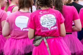 Race for Life participants take part