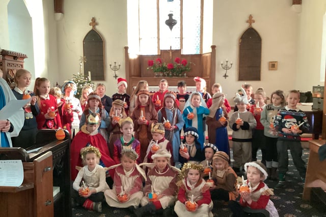 Fulstow primary school's nativity play.
