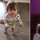 Little Bronson Battersby and his father, Kenneth.