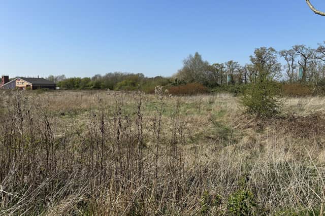 The proposed site for the Starbucks drive-thru. Photo: James Turner