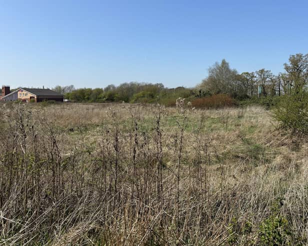 The proposed site for the Starbucks drive-thru. Photo: James Turner