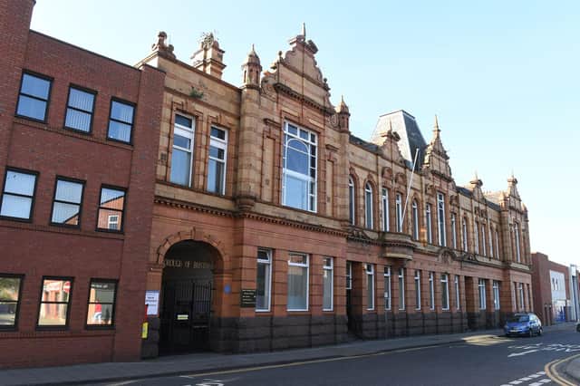 Boston Borough Council is urging residents that fraudsters are operating in the town. The image shows the council's Municipal Buildings in West Street.