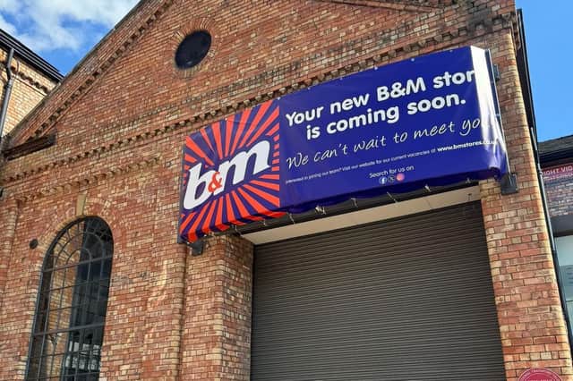 The former Wilko’s unit at Marshall's Yard in Gainsborough where B&M is opening