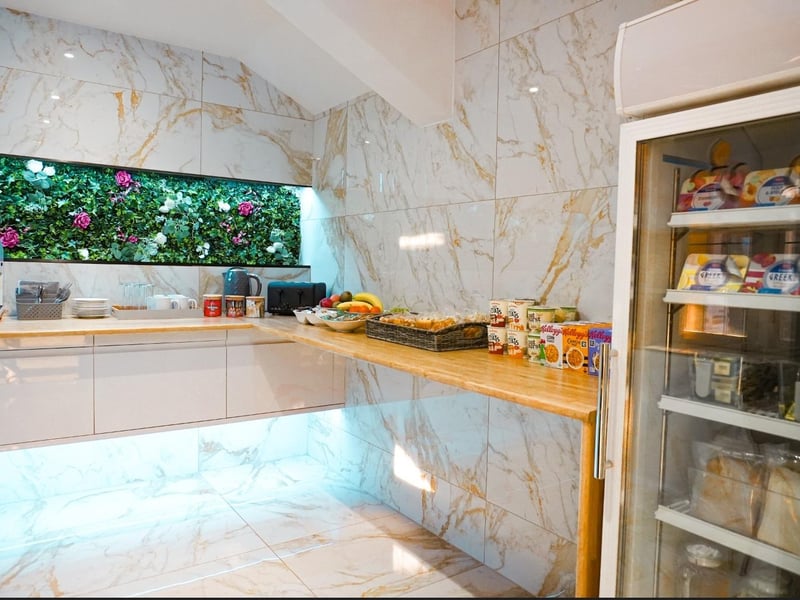 A light and airy design