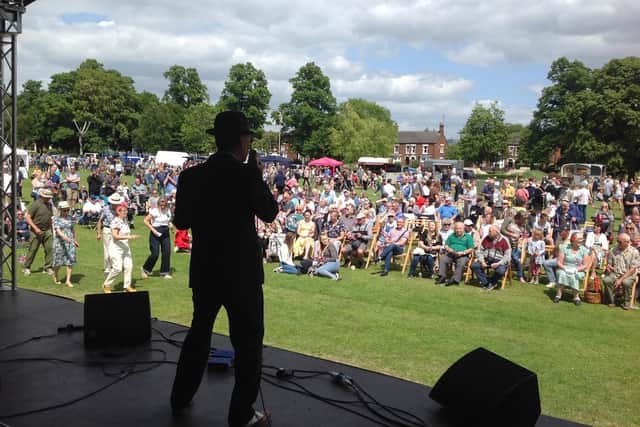 Action from last year's event.
