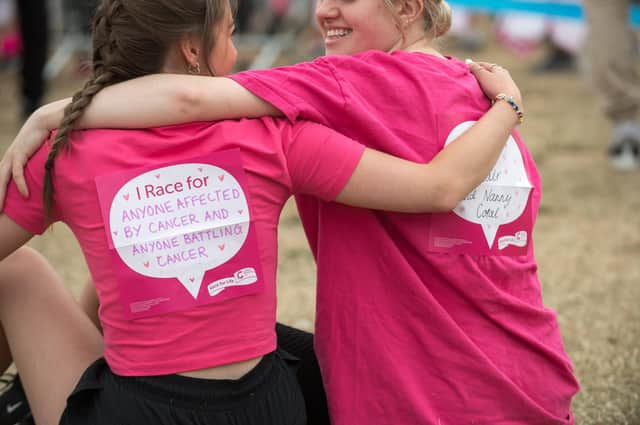 Sign up for Cancer Research UK’s Race for Life.