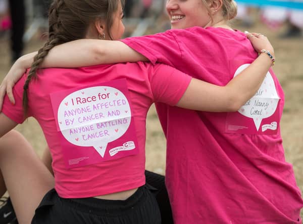 Sign up for Cancer Research UK’s Race for Life.