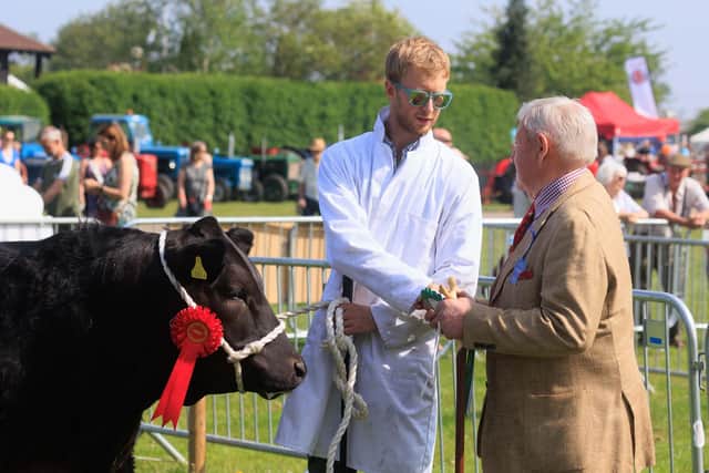 Ben Beckitt at Notts County Show