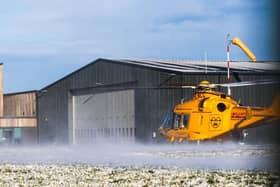 A busy festive period for the air ambulance.