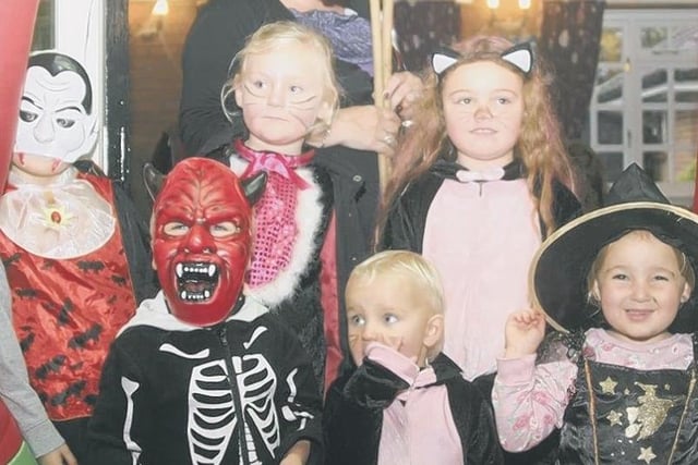 Among those who attended the Halloween Scarefest event at Skegness' Welcome Inn 10 years ago. The fun included live actors, a magician and an illusionist.