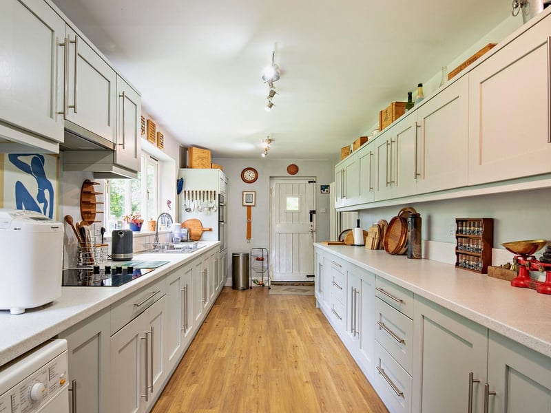 The kitchen.