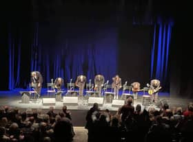 The Ukulele Orchestra of Great Britain at the Embassy Theatre in Skegness.