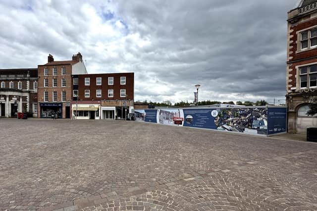 A £9 million four-screen Savoy Cinema is being built in Gainsborough Market Place