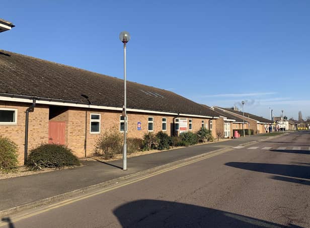 Grantham Hospital A&E.