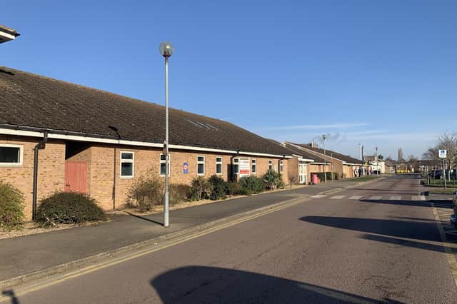 Grantham Hospital A&E.