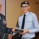 2160 Squadron's top cadet of 2023, Leading Cadet Alfie Brewer.