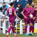 Jacob Hazel's 16th goal of the season brought Boston United level before Hartlepool completed a decisive win.