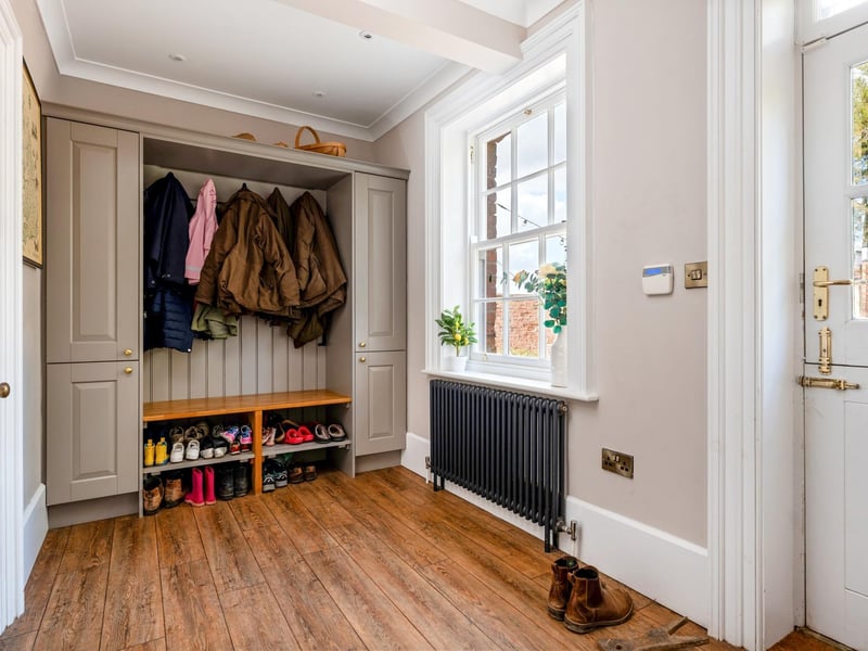 The boot room.