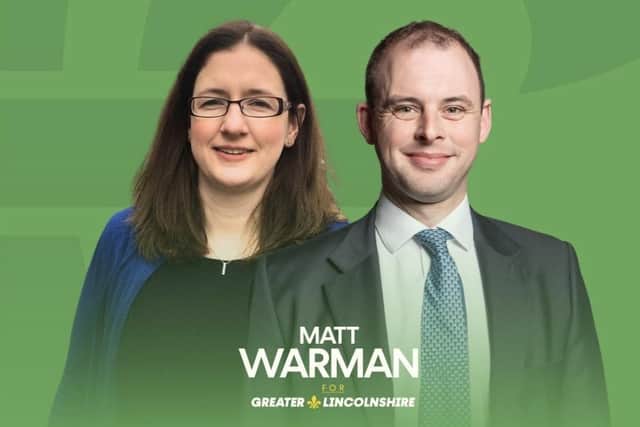 Dr Caroline Johnson is backing Matt Warman for Mayor.